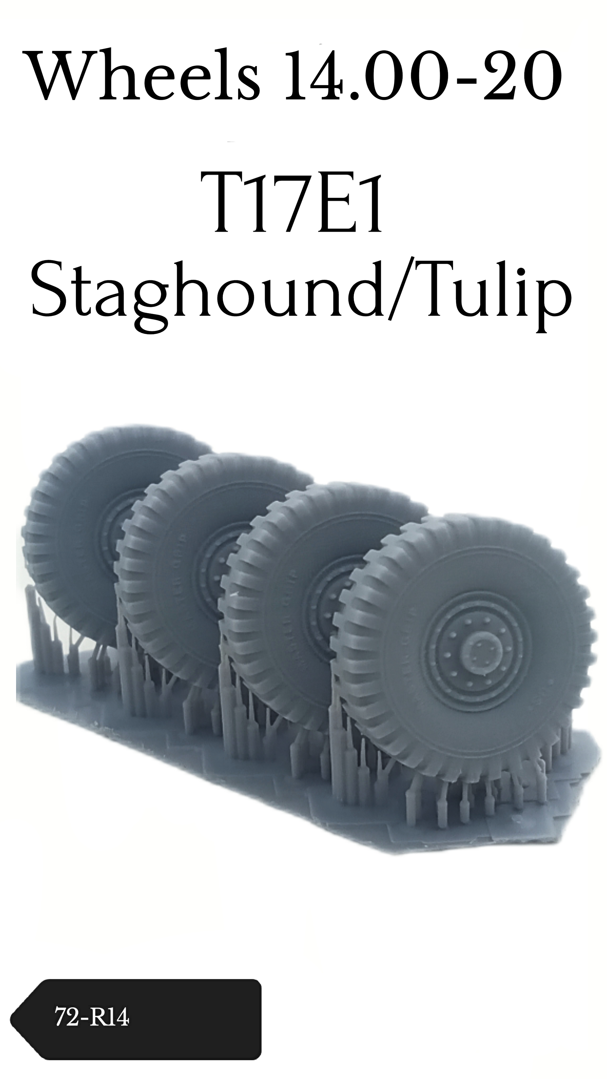 Staghound wheels 14.00-20 (RPM)